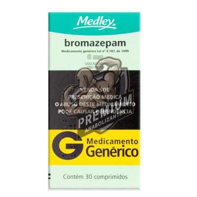 Bromazepam 6mg 30 Comp Medley